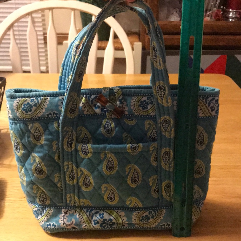 Vera Bradley handbag with matching wallet.